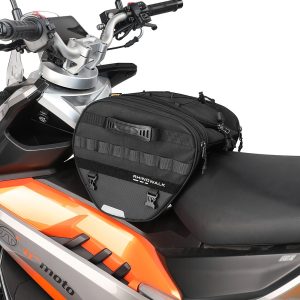 Y-MC0081 1pc For Honda PCX 160 150 XADV750 For BMW C400GT For Yamaha tmax530 NMAX155 Motorcycle Scooter Footboard Bag Tool Bag Trunk Side Box